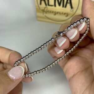Pulsera Bolitas 4mm