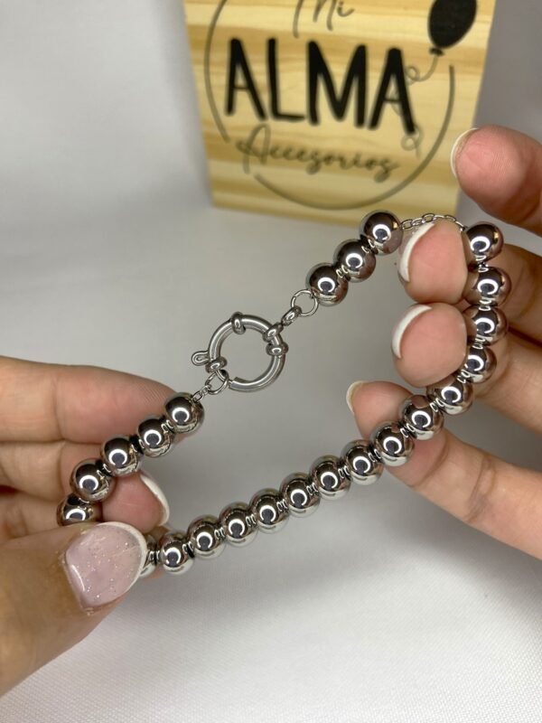Pulsera Bolitas 8mm
