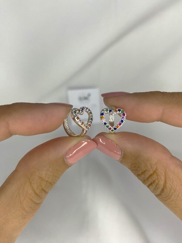 Argollas Corazón Calado