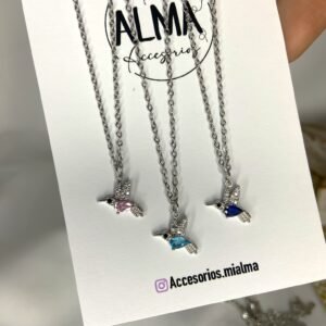 Cadena Colibrí CELESTE