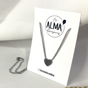 Cadena con Dije Pasante Corazón