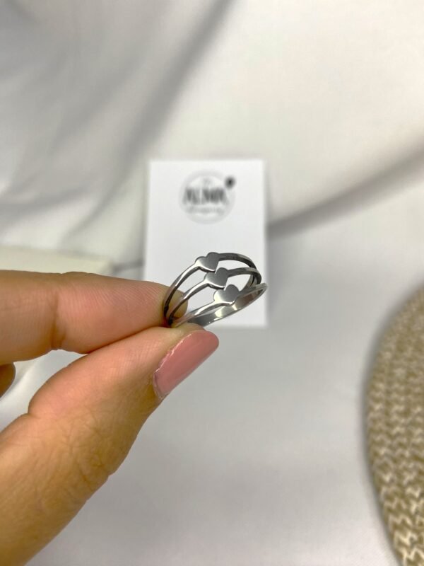 Anillo 3 Corazones