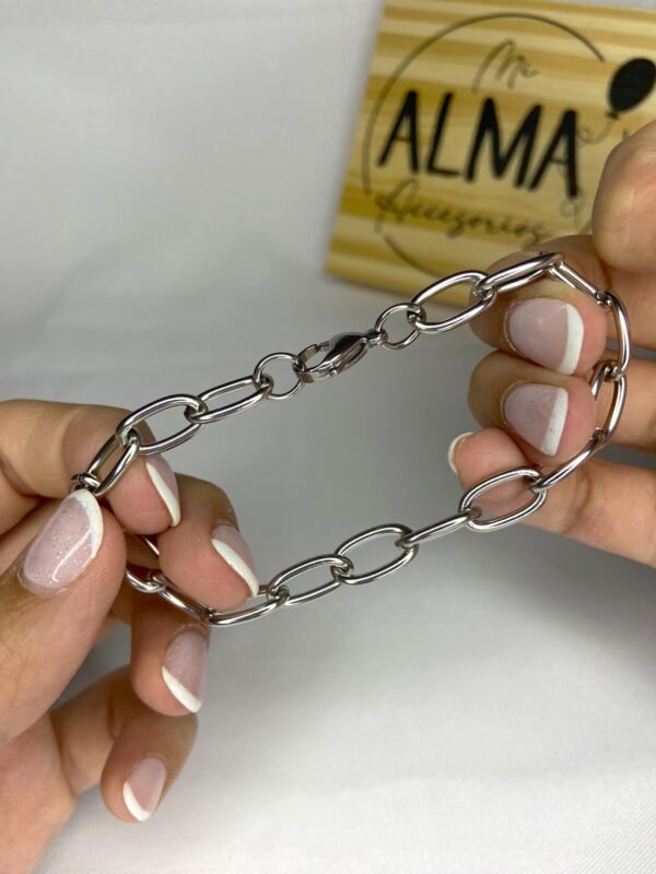 Pulsera eslabón ovalado