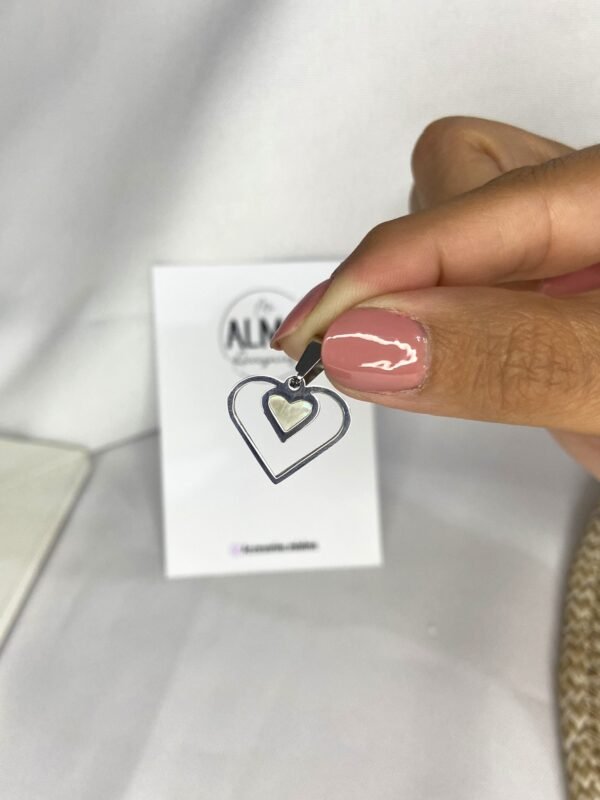 Dije Corazón con Nácar
