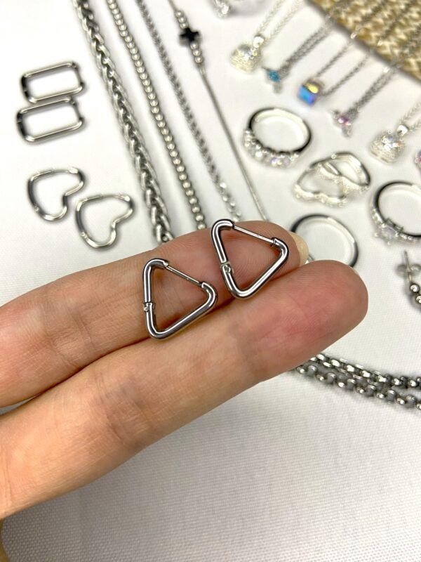 Argollas Triangulo 13mm