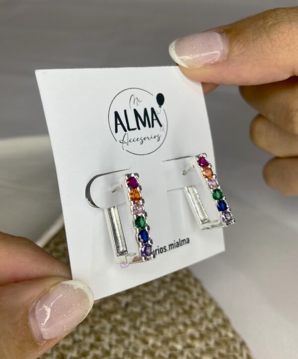 Argollas Rectangulares LARA
