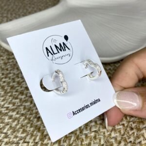 Argollas Corazón 9mm