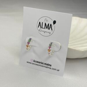 Argollitas Loli colores 13mm