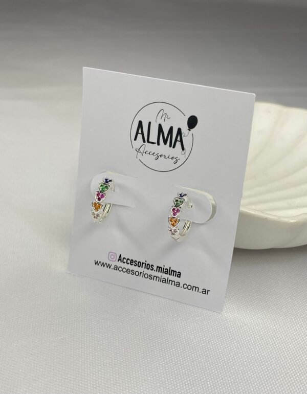 Argollitas Loli colores 13mm