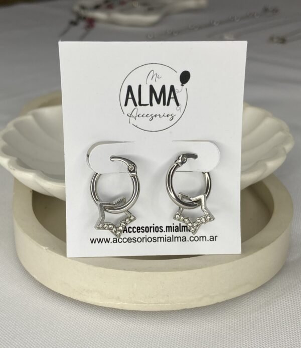 Argollas Estrella+Strass