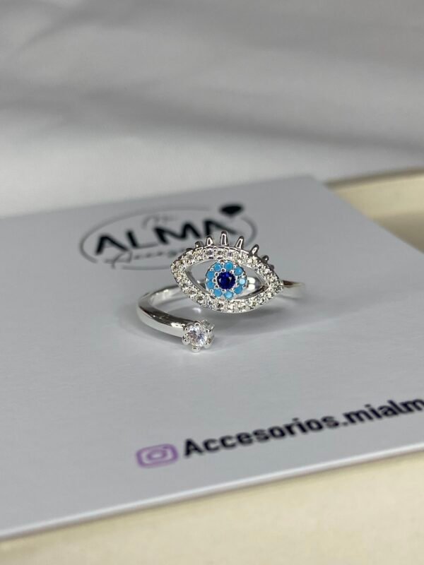 Anillo PROTECCION Celeste
