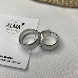 Argollas Cubanas 0,9 - 1,8cm