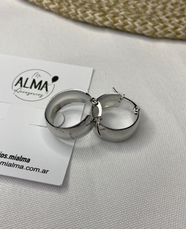 Argollas Cubanas 0,9 - 1,8cm