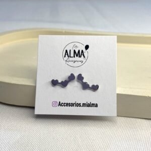 Aros Miniatura Corazonx3