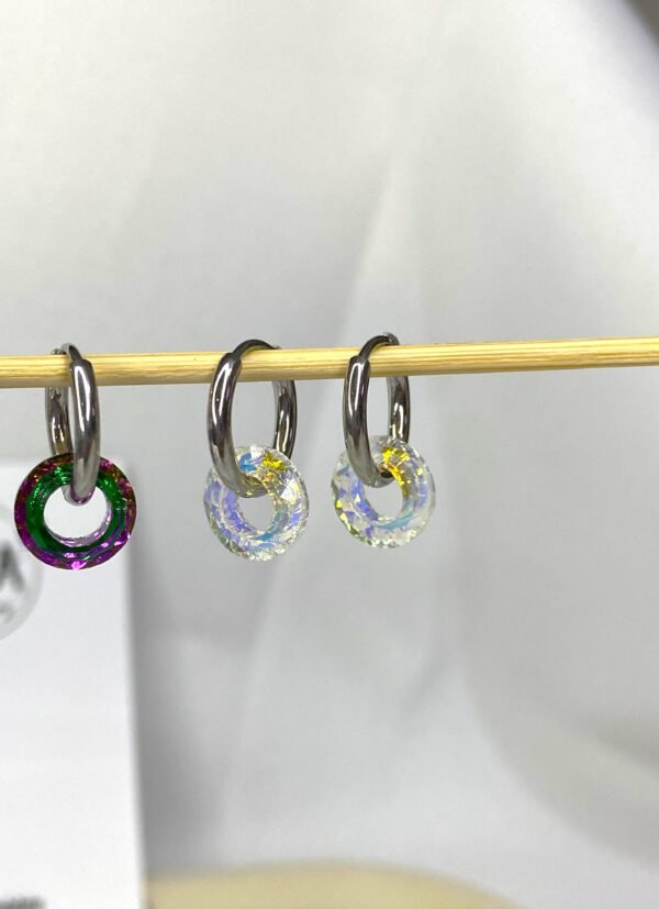 Argollas Donitas Tornasol - Imagen 2
