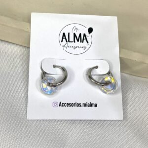 Argollas Donitas Tornasol