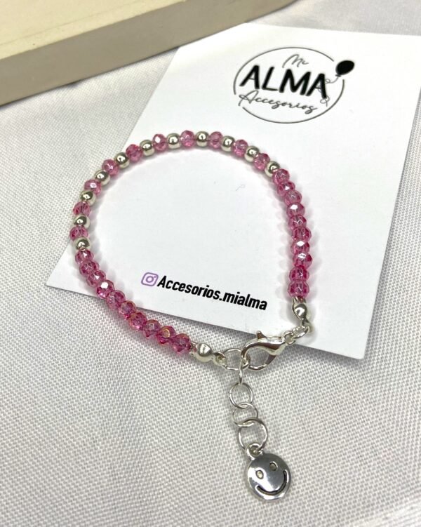 Pulsera Candela Fucsia AB