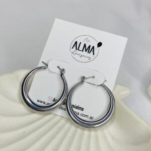 Argollas Lisboa 3cm