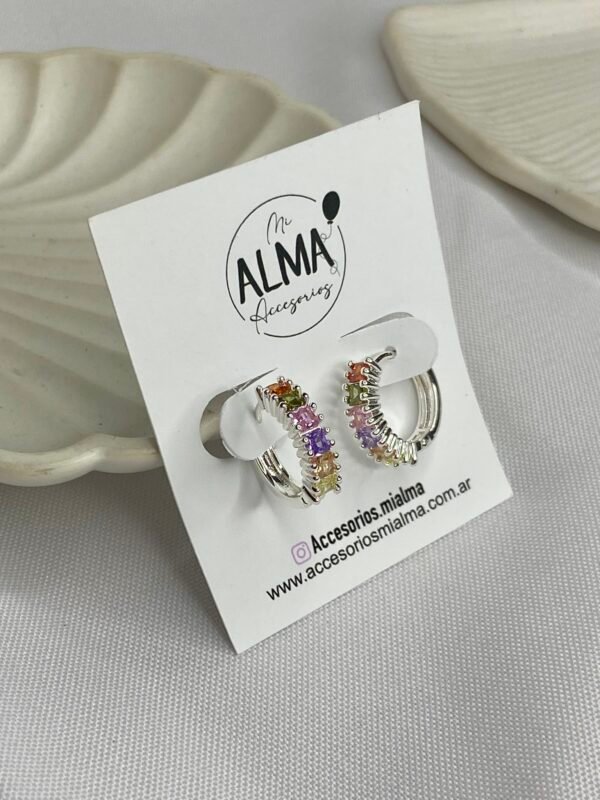 Argollas Multicolor AB - Imagen 2