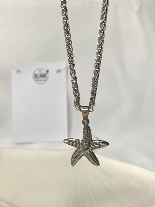 Cadena Espiga + Dije Estrella de Mar