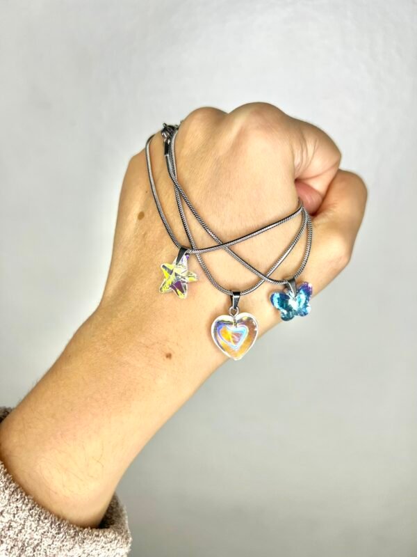 Pulsera Cola de Raton con Dije - Imagen 2